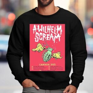 A Wilhelm Scream Live Concert Canada Tour Dates Fish Sweatshirt