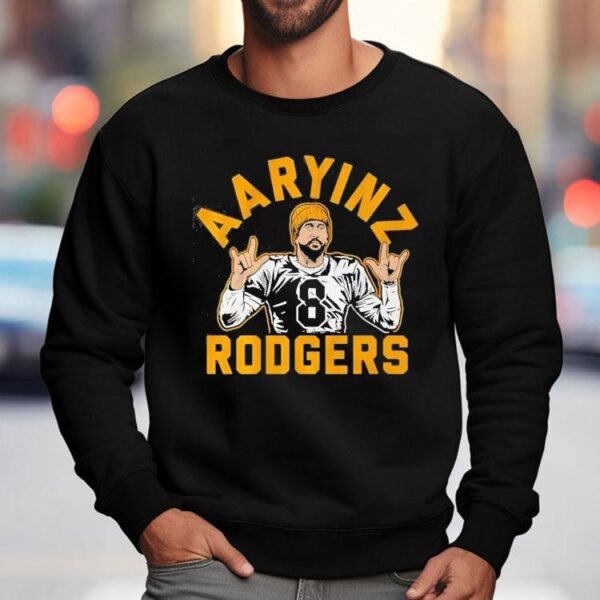 Aaryinz Aaron Rodgers Pittsburgh Slers Football Cartoon Shirt