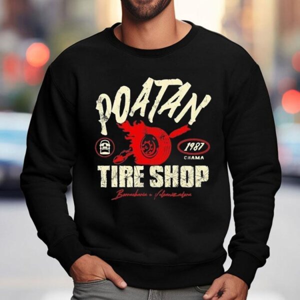 Alex Pereira Poatan Tire Shop Chama 1987 Shirt