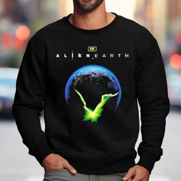 Alien Earth Cracked Earth Shirt