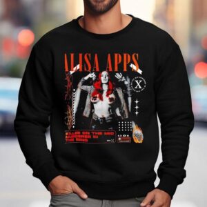Alisa Apps Killer On The Mic Murderer In The Ring Sweatshirt