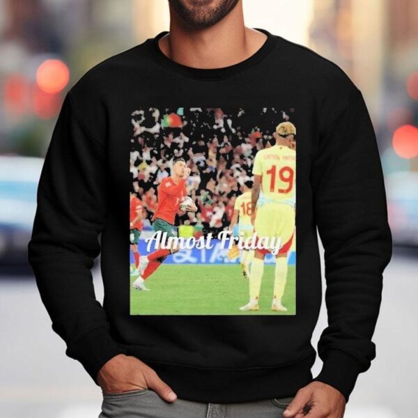 Almost Friday Cristiano Ronaldo Lamine Yamal Portugal Vs Spain Shirt