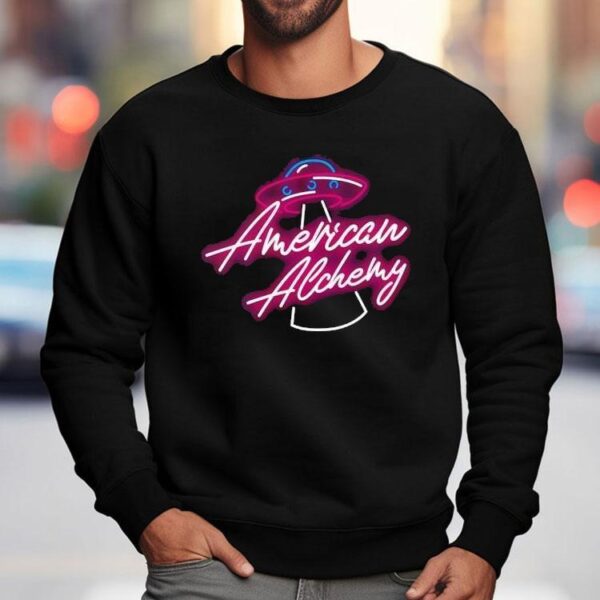 American Alchemy Logo Black Shirt