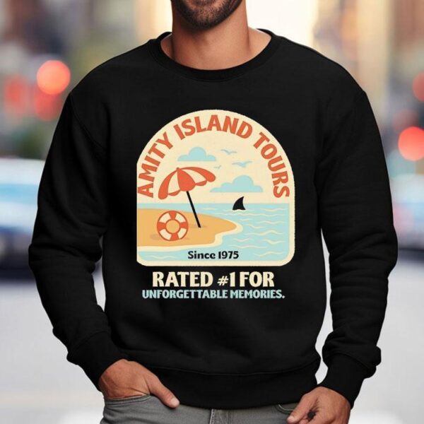 Amity Island Tours Rated No1 For Unforgettable Memories Jaws Shirt