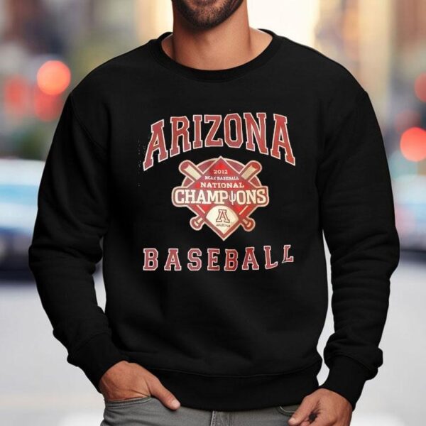 Arizona Wilcats Ncaa Baseball National Champions 2012 Shirt