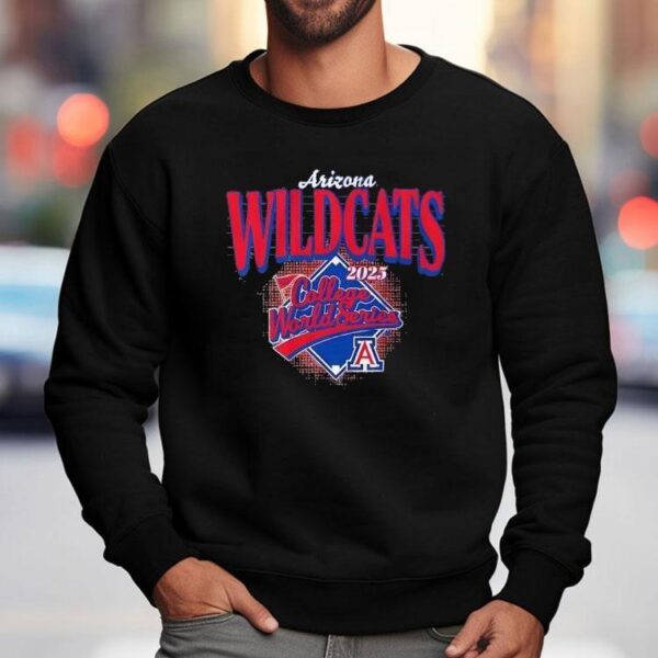 Arizona Wildcats Baseball 2025 College World Series Shirt