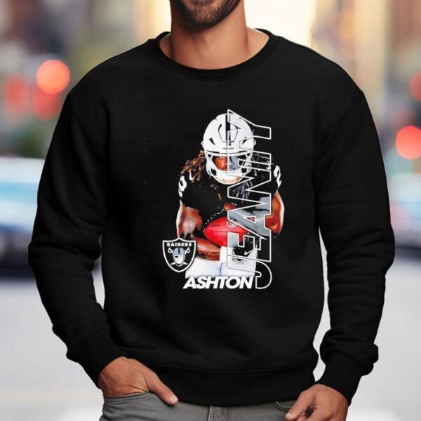 Ashton Jeanty Las Vegas Raiders Football Graphic Shirt