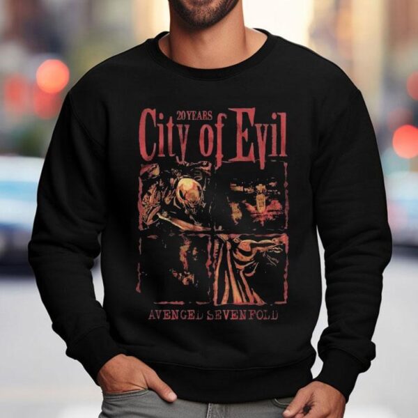 Avenged Sevenfold City Of Evil Album 20 Years Shirt