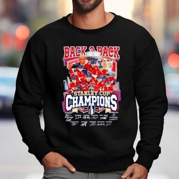 Back 2 Back Stanley Cup Champions 2025 Florida Panthers Shirt