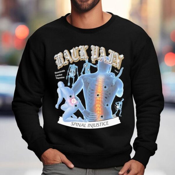 Back Pain Spinal Injustice By @arcanebullshit Rhomboids Lumbar Trapezius Crack Shirt