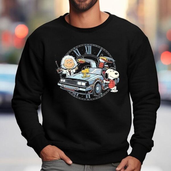 Back To The Future Style Of Peanuts Shirt