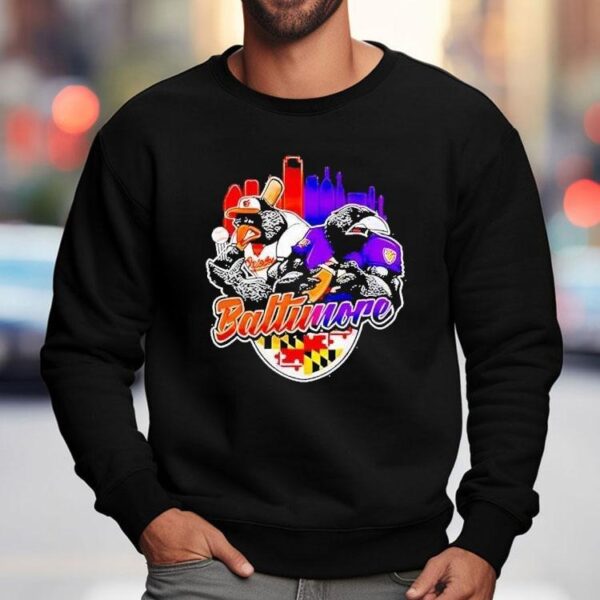 Baltimore Sports Team Mascot Shirt