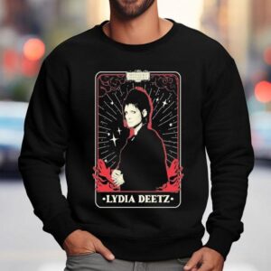 Beetlejuice Beetlejuice Lydia Deetz Tarot Card Sweatshirt