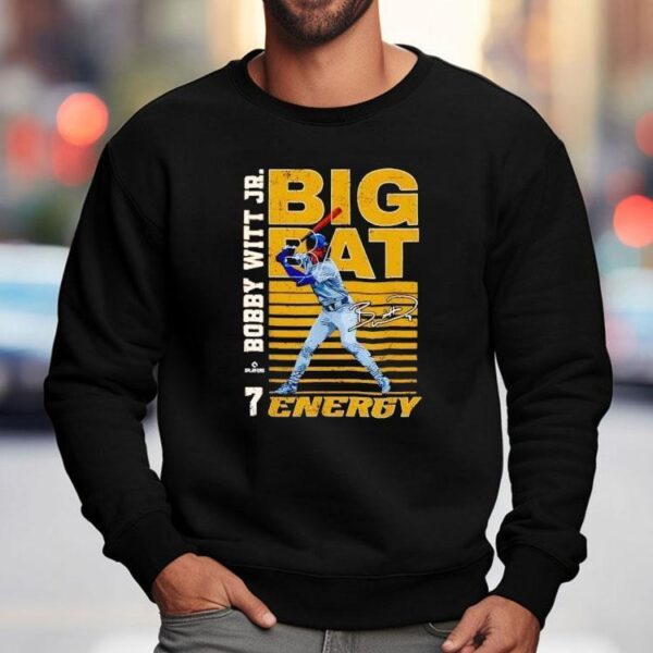 Big Bat Energy Bobby Witt Jr. Kansas City Baseball Mlbpa Shirt