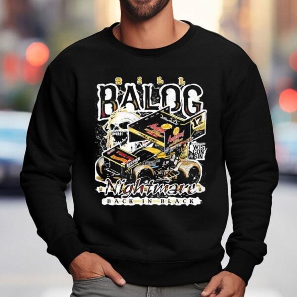 Bill Balog Racing North Pole Nightmare Back In Black Shirt