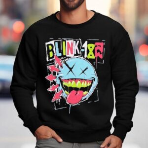 Blink Green Th Smile Logo Sweatshirt