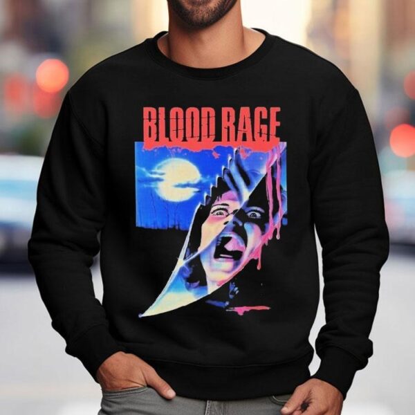 Blood Rage Knife Horror Movie Shirt