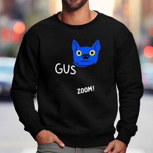 Blue Dog Cartoon Gus Zoom Shirt