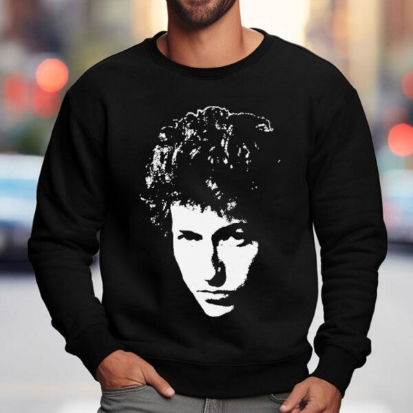 Bob Dylan Portrait Big Head Face Shirt