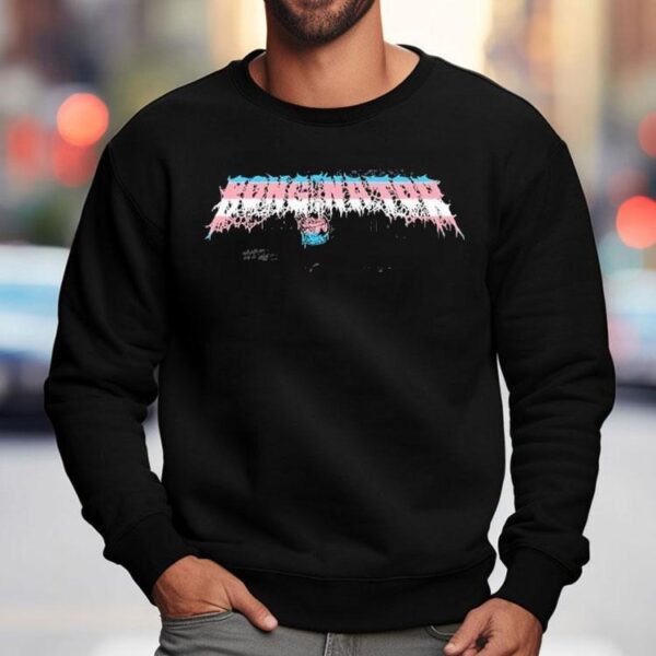 Bonginator Arm Trans Weed Smokers Shirt
