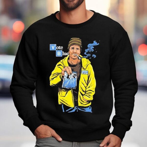 Breaking Bad Vote Blue Hello My Name Is Hunter Shirt