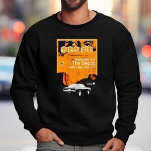 Bright Eyes The Depot In Salt Lake City Ut Sept Sweatshirt