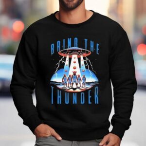 Bring The Thunder Ufo Oklahoma City Thunder Sweatshirt