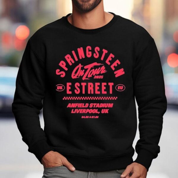 Bruce Springsn And The E Street Band Show Liverpool 2025 Shirt