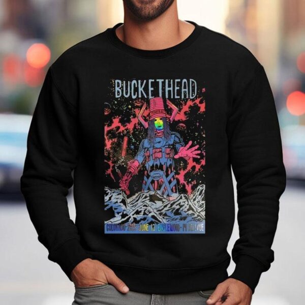 Buckethead Colorado June 13 And 14 2025 Englewood Shirt