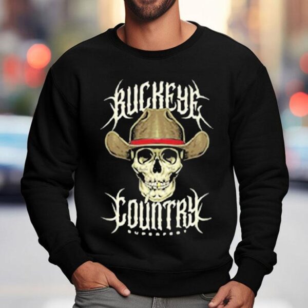 Buckeye Country Superfest 2025 Cowboy Skull Shirt