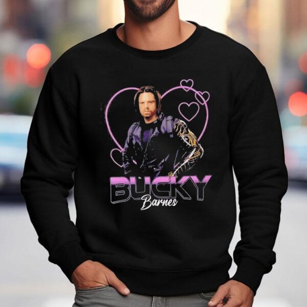 Bucky Barnes Hearts Marvel Thunderbolts Shirt
