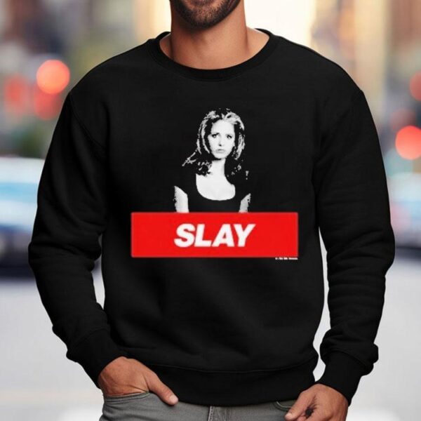 Buffy The Vampire Slayer Slay Photo Shirt