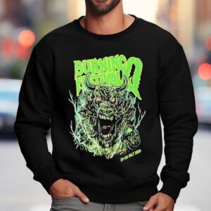 Burning Q Project Festival July At Fressenbuttel Sweatshirt