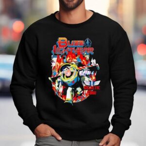 Buzz Lightyear Galactic Tour Tie Dye Toy Sweatshirt
