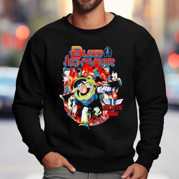 Buzz Lightyear Galactic Tour Tie Dye Toy Shirt