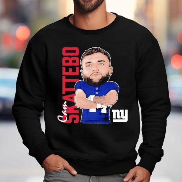 Cam Skattebo New York Giants Catoon Shirt