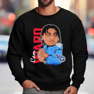 Cameron Ward Tennessee Titans Graphic Playe Sweatshirt