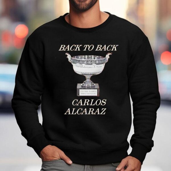 Carlos Alcaraz Back To Back Champions 2025 Shirt