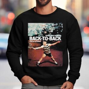 Carlos Alcaraz Back To Back French Open Champion Sweatshirt