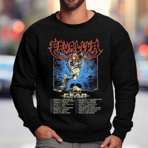 Cavalera With Fear Factory Event Fall Headlining Tour Dates Chaos A D Mmxxv Sweatshirt