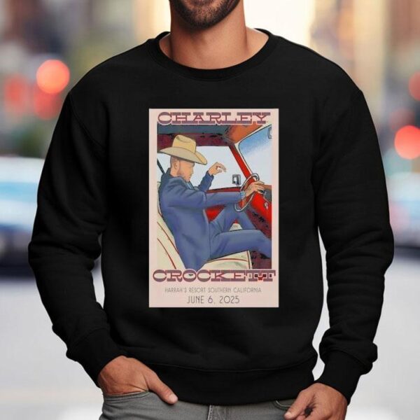 Charley Crockett Greek Theatre Uc Berkeley Jun 7 2025 Shirt