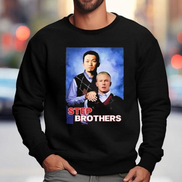 Chicago Cubs Step Brothers Pete Crow-armstrong And Seiya Suzuki Shirt