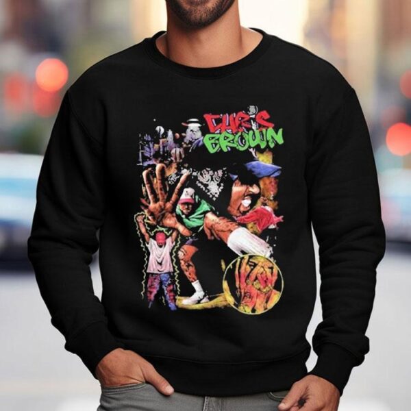 Chris Brown Breezy Bowl Collage Shirt