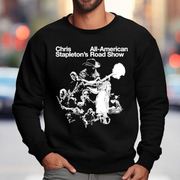 Chris Stapleton All American Road Show 2025 Tour Admat Shirt