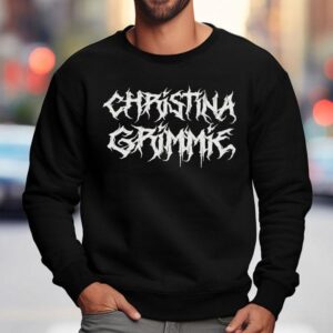 Christina Grimmie Metal Logo Sweatshirt