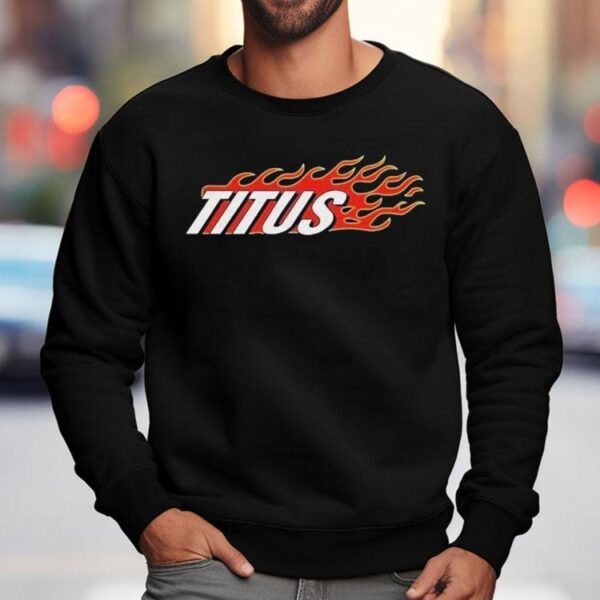 Christopher Titus Flames Show Shirt