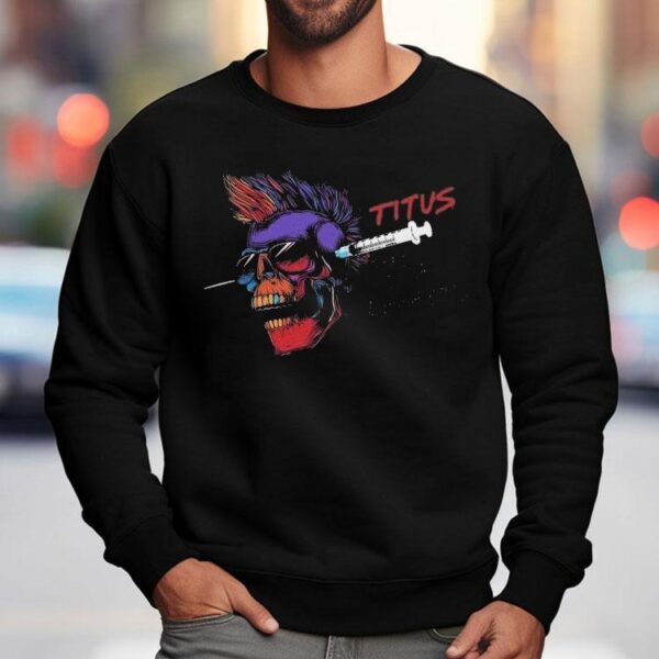 Christopher Titus Zero Side Effects Skull Shirt