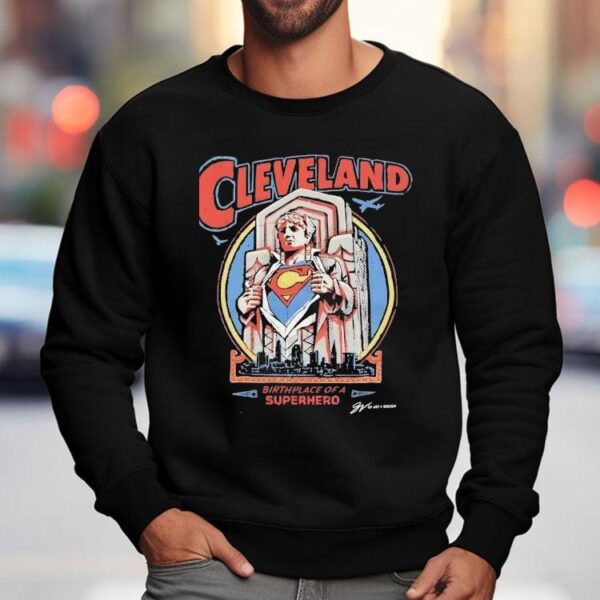 Cleveland Birthplace Of A Superhero Guardian Shirt