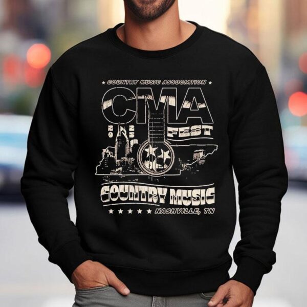 Cma Fest Country Music Association Outline Nashville Tn 2025 Shirt