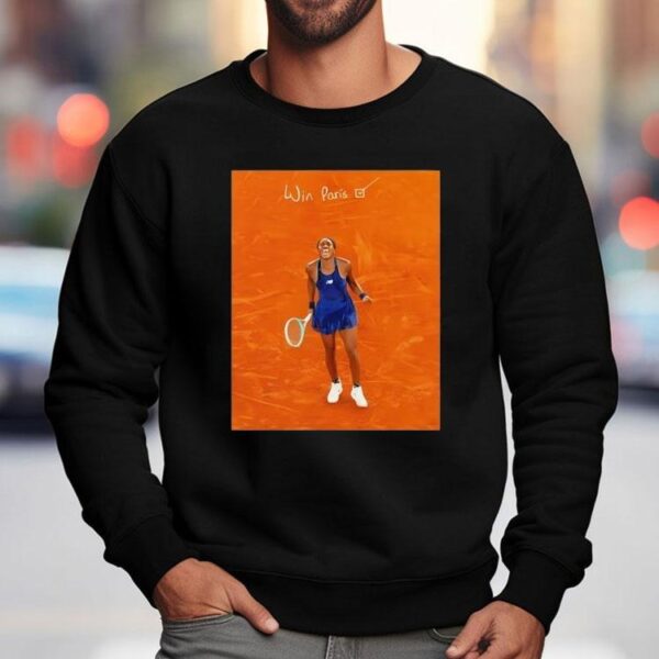 Coco Gauff Win Paris 2025 Shirt